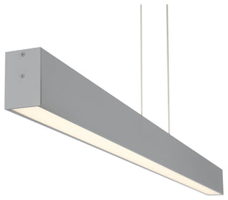 Form Dual Voltage LED Linear Pendant, Gray