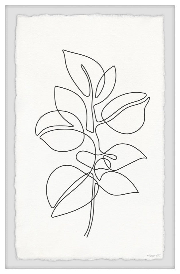 "From the Ground Up" Framed Painting Print, 8x12