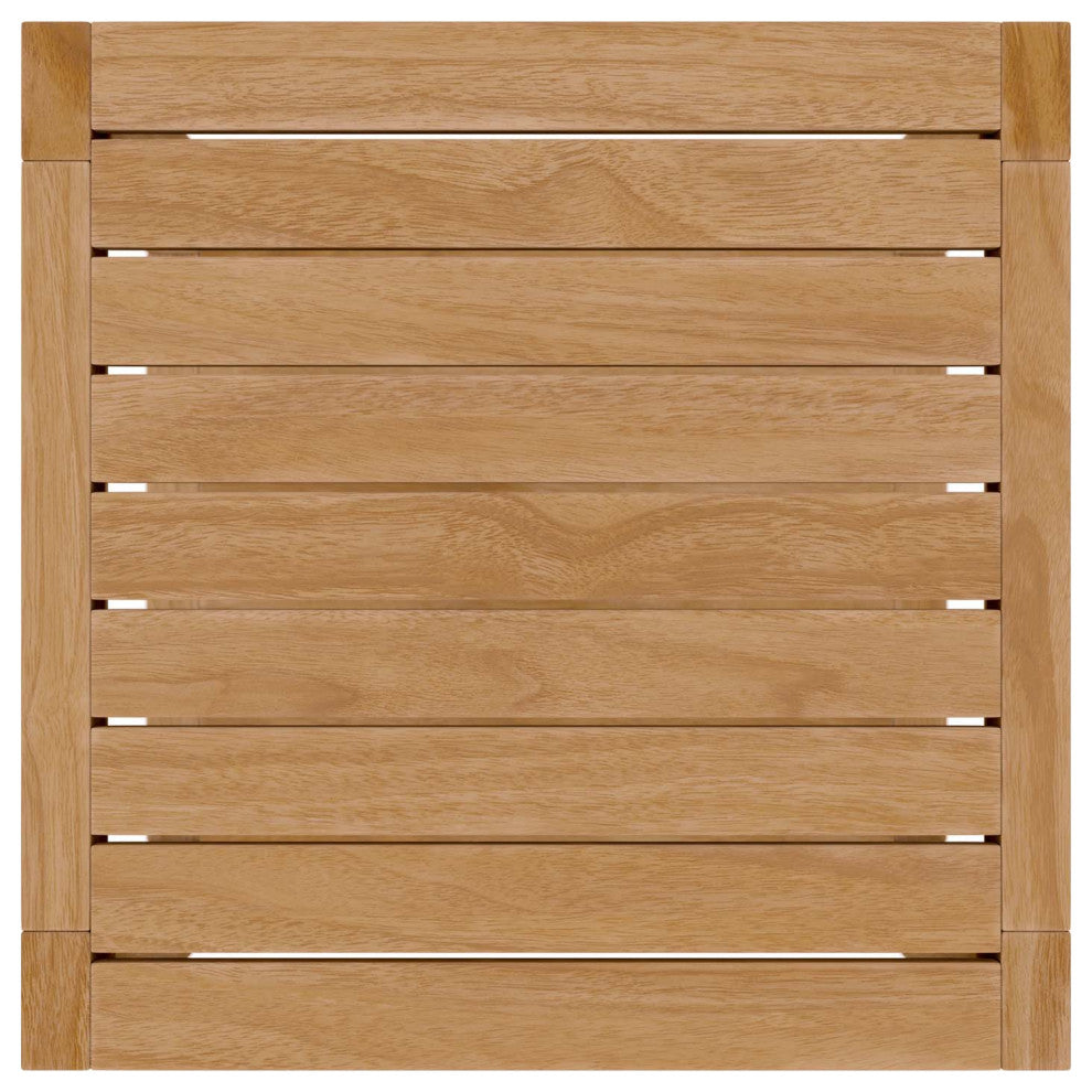 Carlsbad Teak Wood Outdoor Patio Side Table