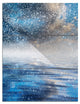 "Blue Sky Reflection in the Lake" Photo Metal Wall Art, 3 Panels, 28"x36"