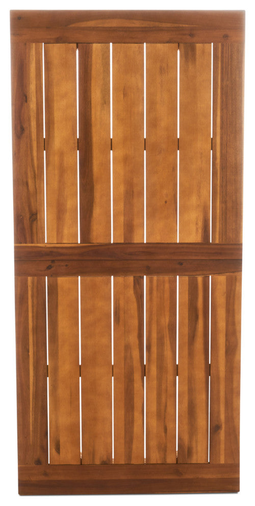 DeSoto 7-Piece Teak Finish Acacia Wood Patio Dining Set