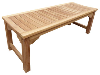 Seven Seas Teak Backless Bench