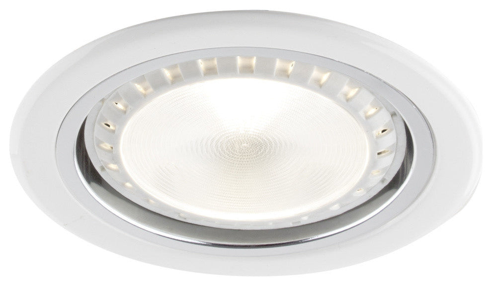 5" White Recessed LED Lighting Kits With PAR30 Bulb Included, 4-Pack