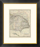 "Austria East, 1861" Framed Digital Print by Alexander Keith Johnston, 23x26"