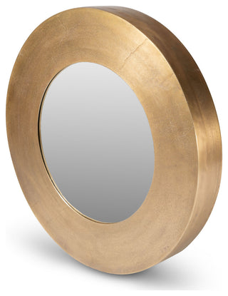 Elements Rahi Mirror Antique Brass