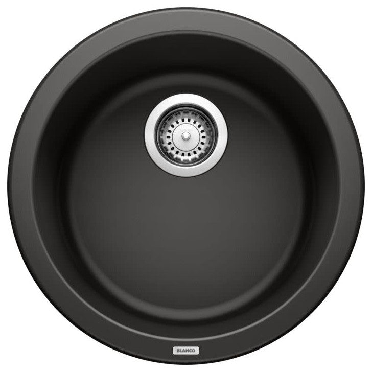 Blanco 511631 Rondo 18-1/8" Drop In Single Basin Composite - Coal Black