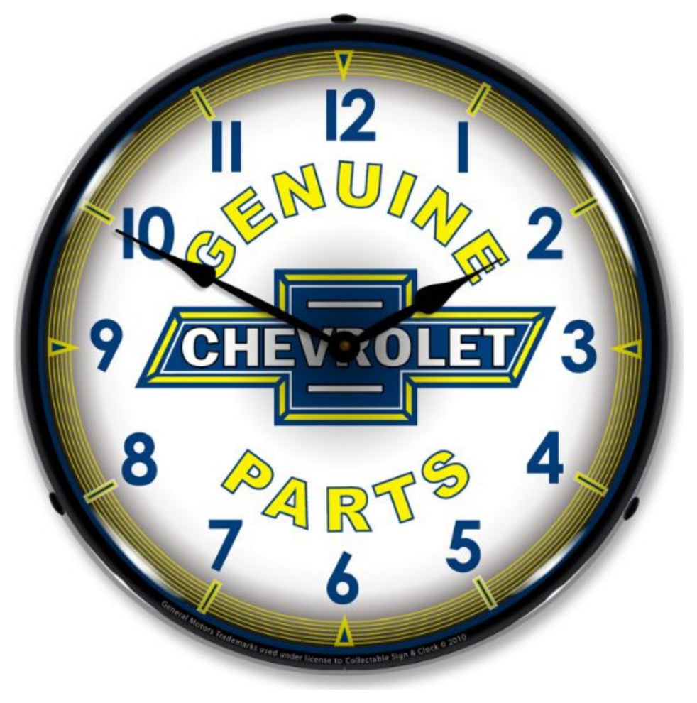GM912231 Chevy Parts Vintage Clock