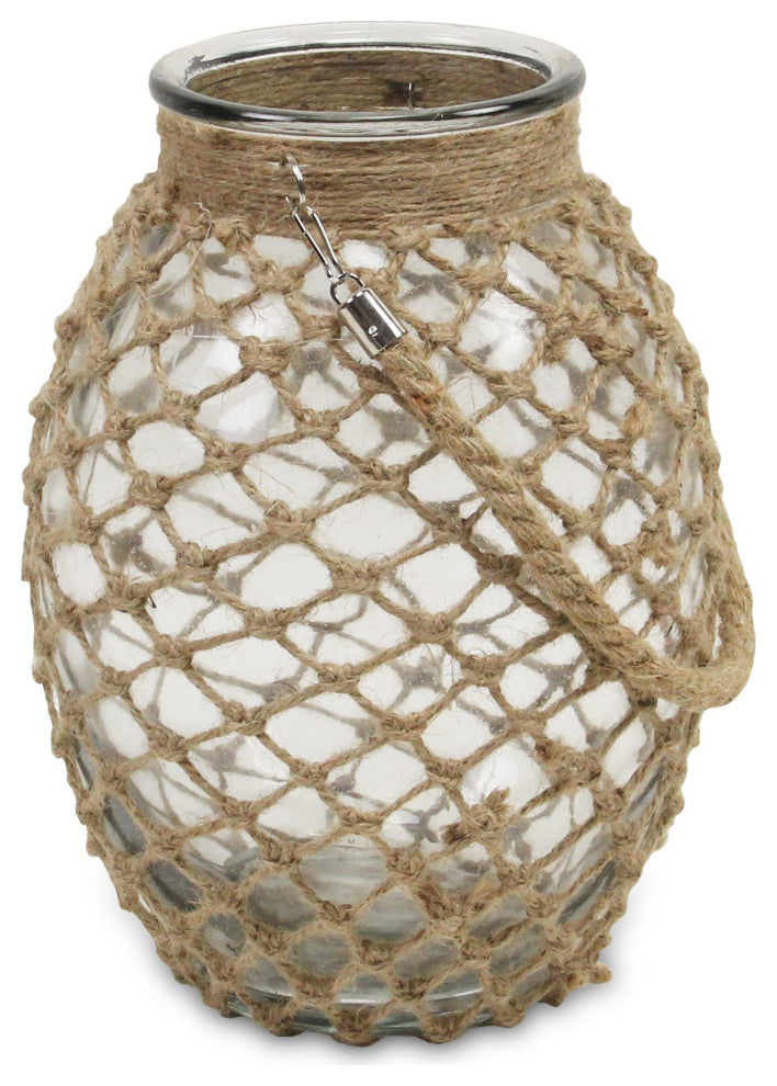 Carlsbad Rope Glass Jar