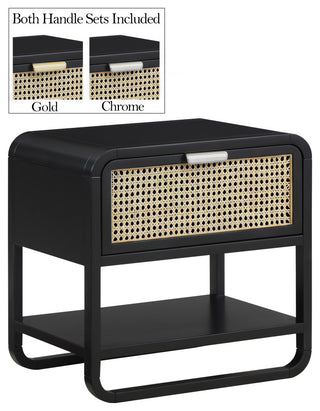 Sage Collection, Black, Nightstand