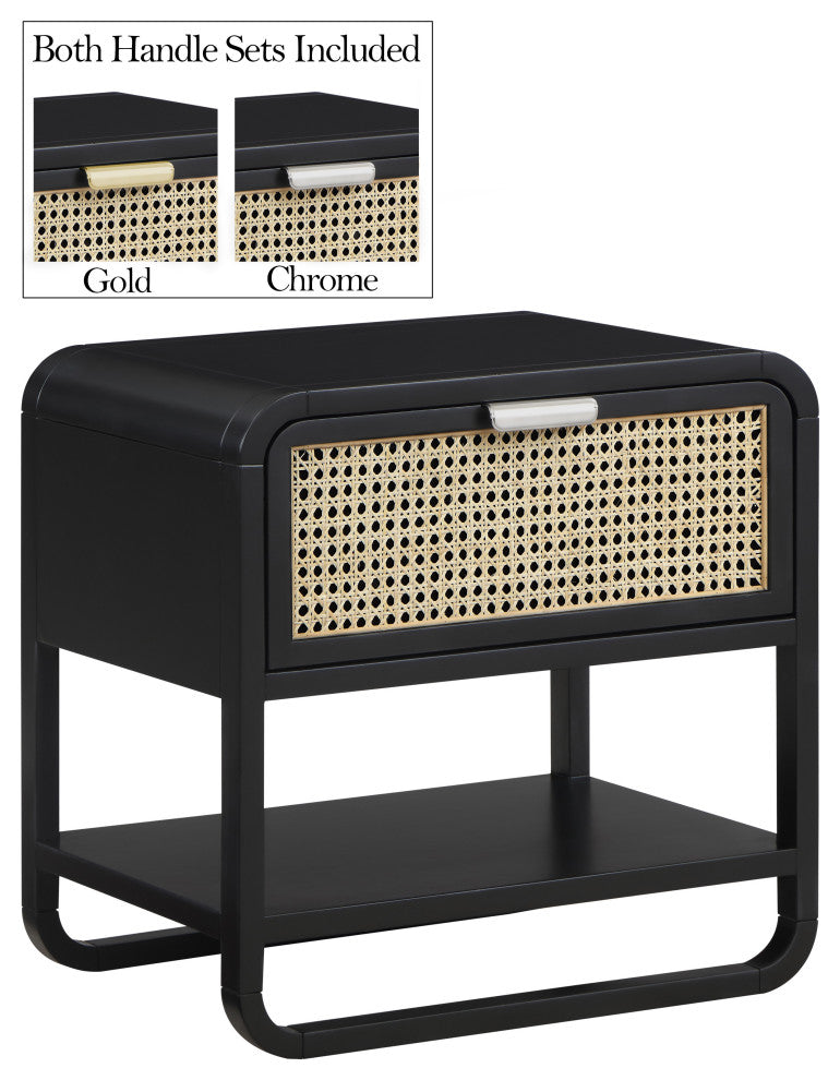 Sage Collection, Black, Nightstand