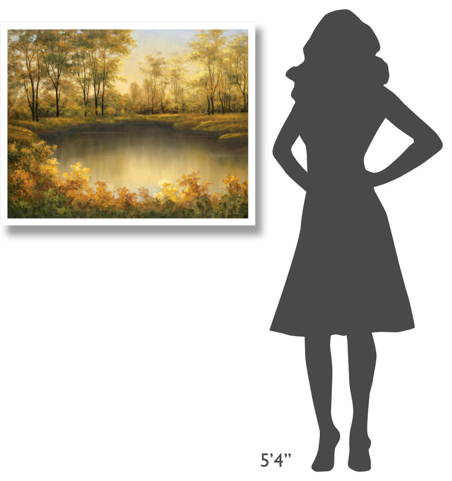 "Autumn's Song" Digital Paper Print by Diane Romanello, 37"x30"