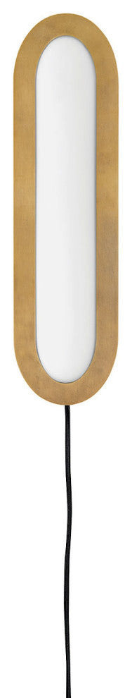 Hinkley Emme Large Led Vanity, Heritage Brass