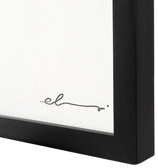 Cercola Canvas Wall Art with Black Frame