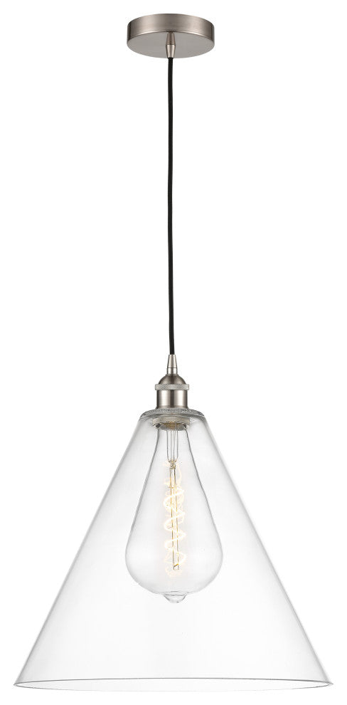Innovations 616-1P-SN-GBC-162 1-Light Pendant, Brushed Satin Nickel