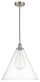 Innovations 616-1P-SN-GBC-162 1-Light Pendant, Brushed Satin Nickel