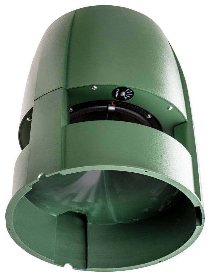 8" Omni Speaker 200W w/ 70V Optional Tap, 360Â° Dispersion IP65, Hunter Green