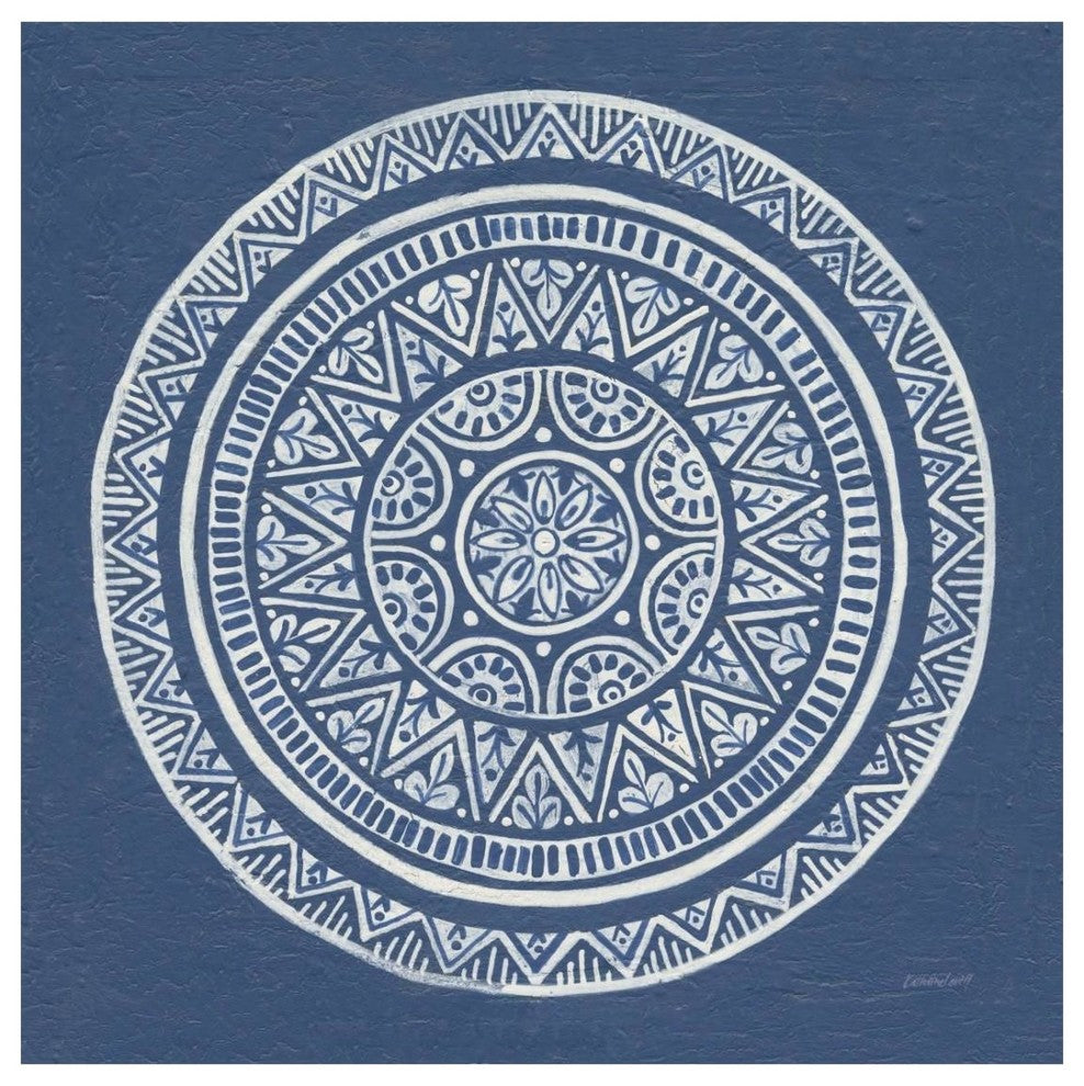 "Circle Designs I" Digital Paper Print by Kathrine Lovell, 26"x26"