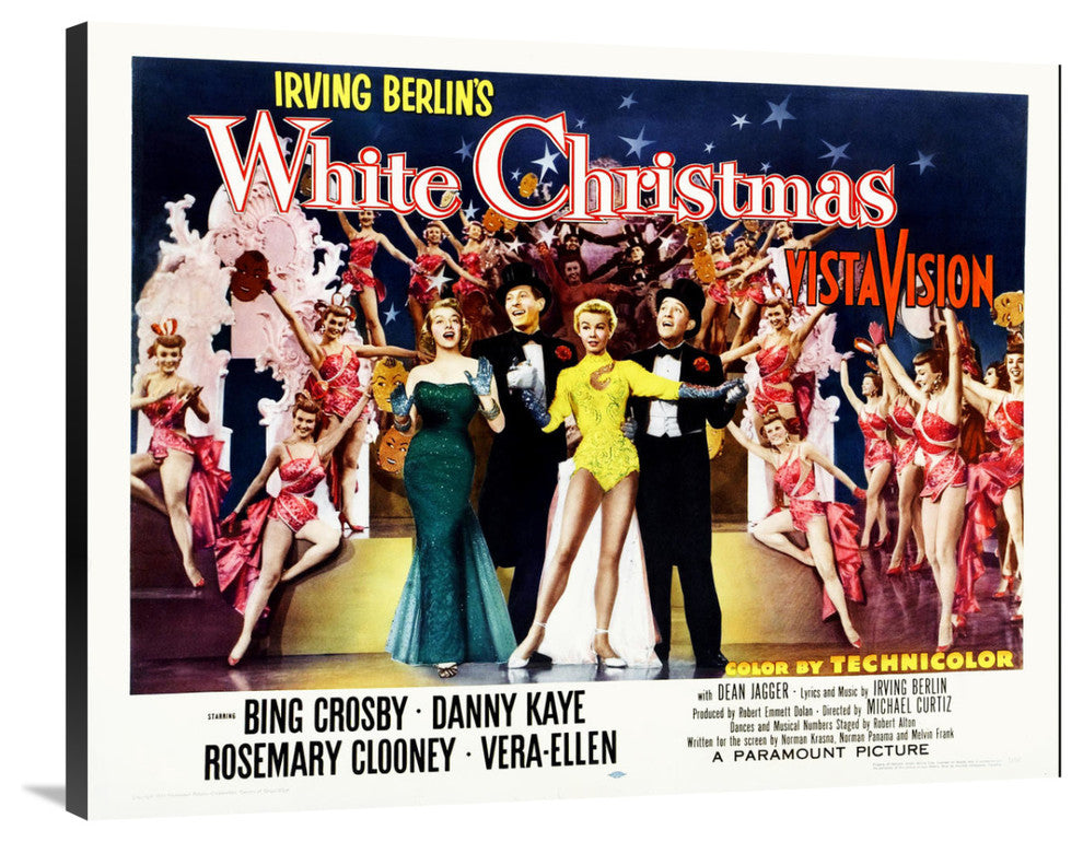 "White Christmas" Stretched Canvas Giclee by Hollywood Photo Archive, 40x32"
