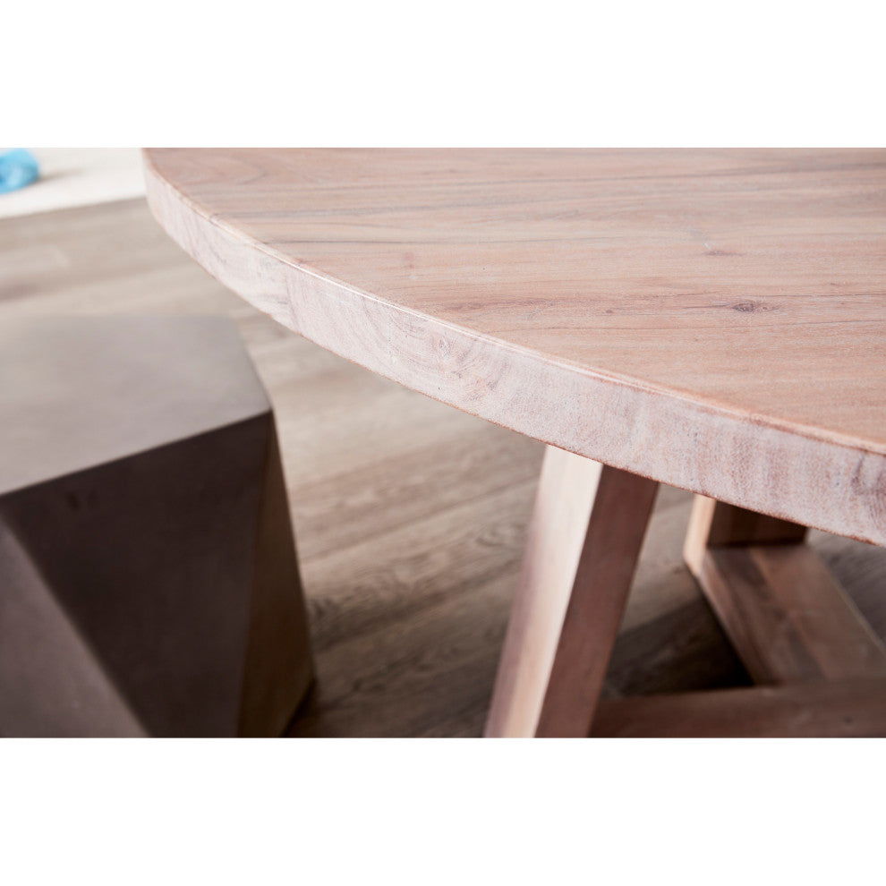 First of A Kind Tanya Round Dining Table