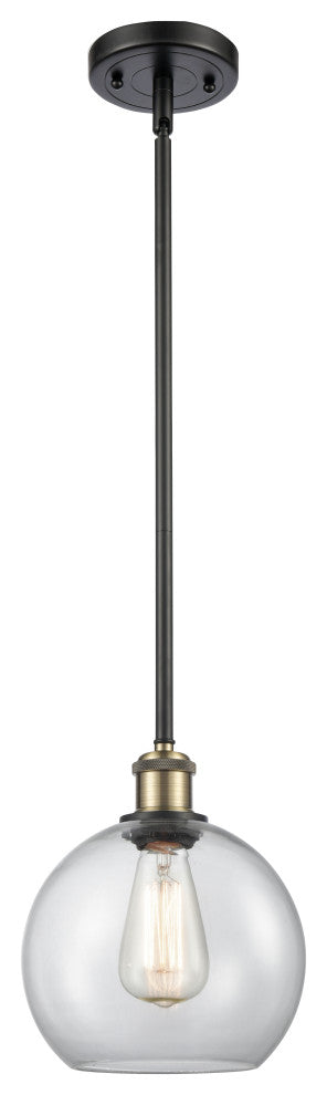 Innovations Lighting 516-1S-BAB-G122-8 Athens 1 Light 8" Mini Pendant