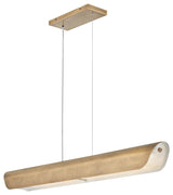 Arco LED Linear Pendant, Heritage Brass