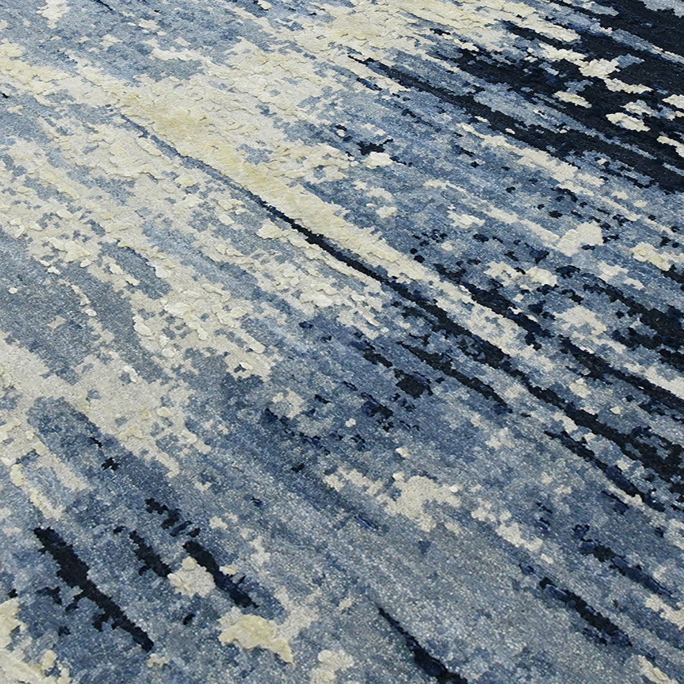 Hermitage Alyanna Area Rug Blue, 9' X 12'