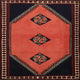 Ahgly Company Indoor Square Traditional Area Rugs, 5' Square