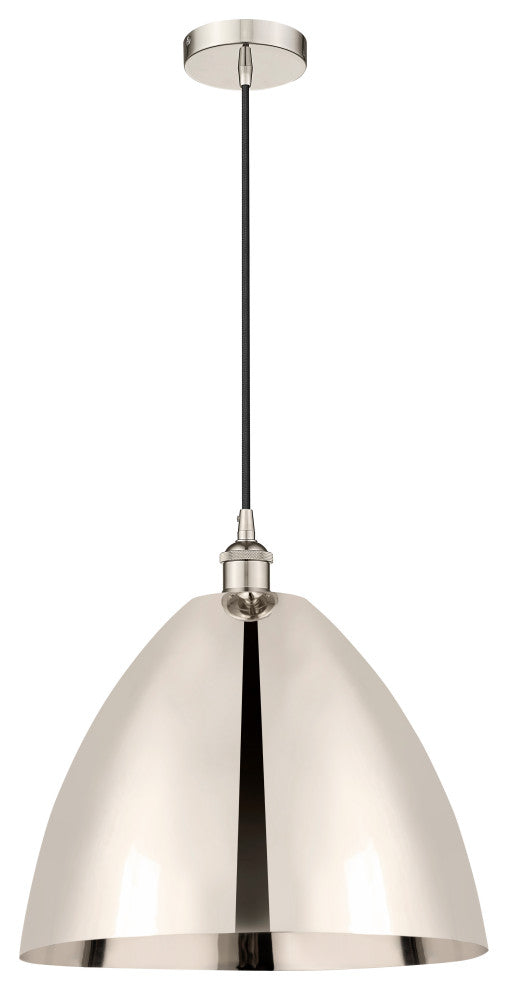 Innovations 616-1P-PN-MBD-16-PN 1-Light Mini Pendant, Polished Nickel