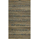 7" x 9" Blue and Tan Braided Stripe Area Rug