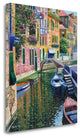 "Romantic Canal" By Howard Behrens, Giclee Print on Gallery Wrap Canvas