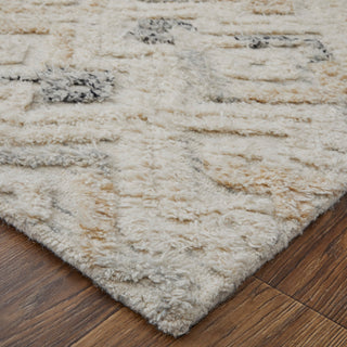 Weave & Wander Elika Transitional Moroccan, Ivory/Gray/Black, 5'x8'