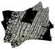Deny Designs Cityfabric Inc Nyc Midtown Black Pillow Shams, Queen