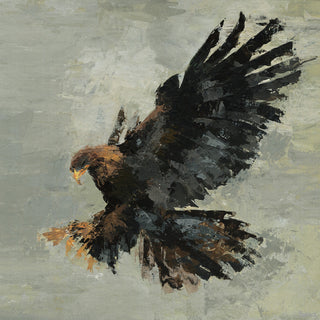 "The Great Eagle" Painting Print on Wrapped Canvas, 40"x40"