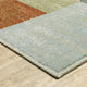 Bastian Contemporary Geometric Grey/ Multi Indoor Area Rug, Grey, 5'3"x7'3"