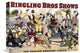 "Ringling Bros. Shows" Stretched Canvas Giclee, 16"x12"