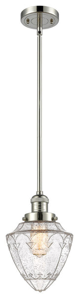 Innovations 201S-PN-G664-7 1 Light Mini Pendant, Polished Nickel