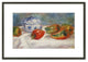 Still Life With a Blue Sugar Bowl and Peppers