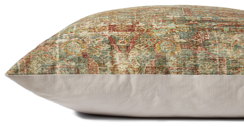 Loloi FP0005 Spice / Multi 36"W x 36"D x 6"H Pillow