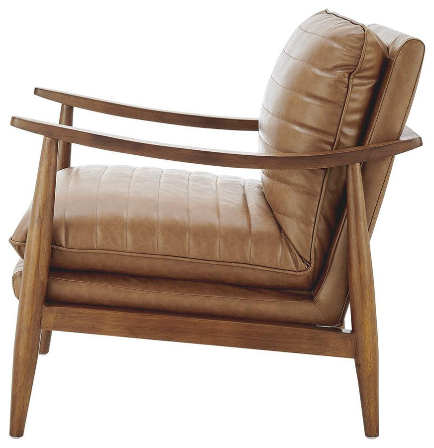 Edmond PU Accent Arm Chair