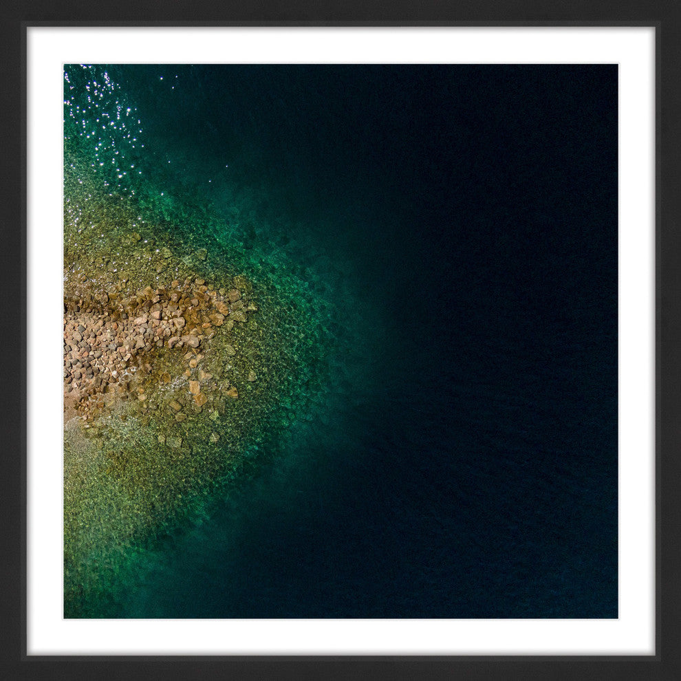 "Jutting Out" Framed Print by Karolis Janulis