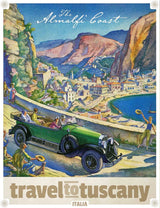 "The Almalfi Coast" Painting Print on Wrapped Canvas