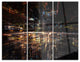"Glow of Technology" Metal Wall Art, 3 Panels, 36"x28"
