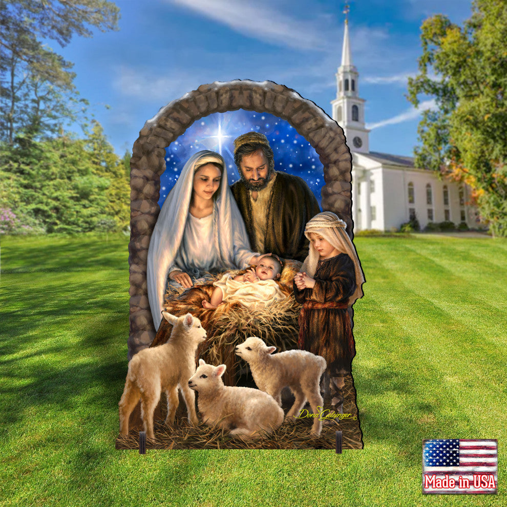 Miracle Nativity Home and Outdoor Decor by Dona Gelsinger