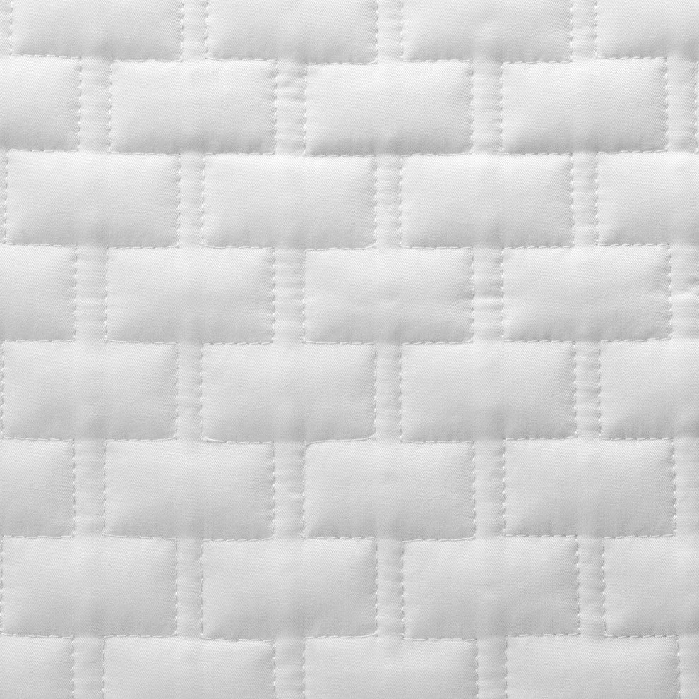 BedVoyage Luxury 100% Rayon Viscose Bamboo Quilted Decorative Pillow