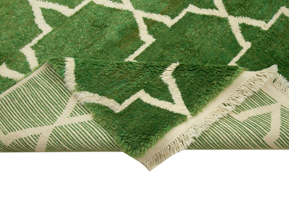 Rug N Carpet - Handmade Decorative 7' 7'' x 11' 0'' Moroccan Area Rug