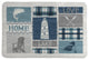 Laural Home Up North Patchwork Memory Foam Rug