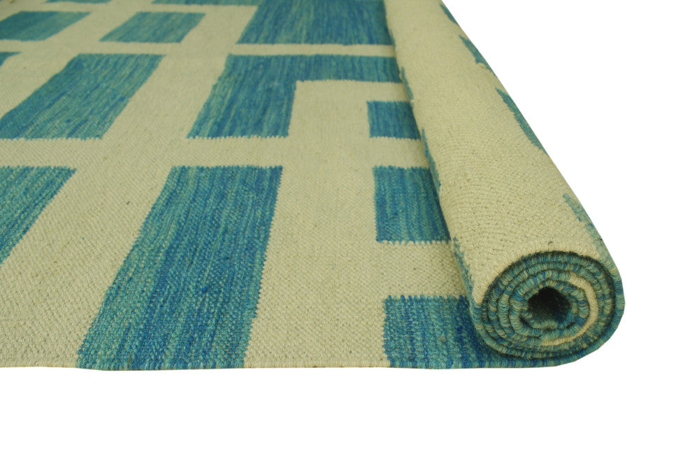 Winchester Kilim Erika Blue Rug