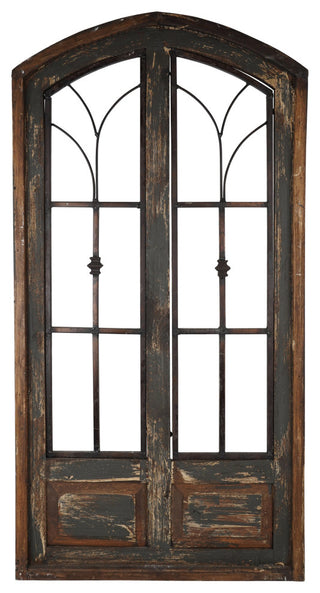 San Miguel Architectural Window, Gray, Medium