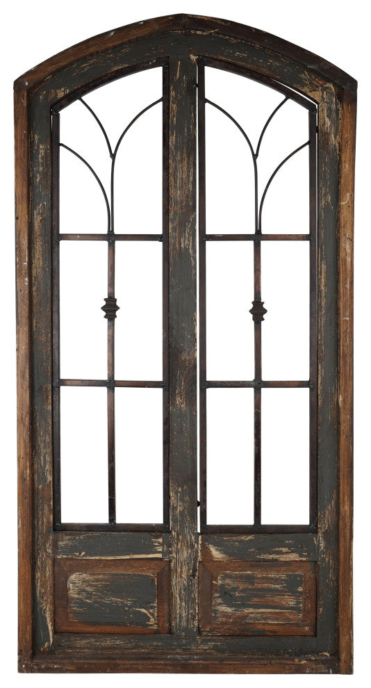 San Miguel Architectural Window, Gray, Medium