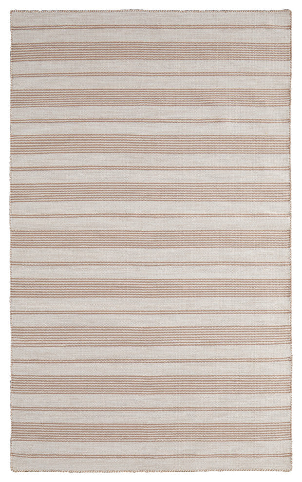 Weave & Wander Granberg Eco-Friendly PET Rug, Mushroom, 10' X 14'